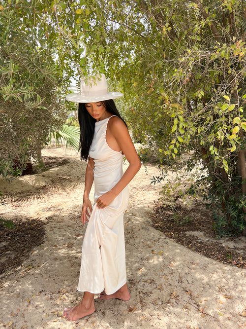 The Solace - Wool Cream Fedora Hat